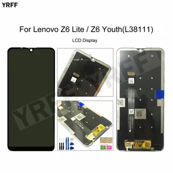 Lenovo Z6 Lite LCD Ekrāni Lenovo Z6 Jaunatnes L38111 LCD+Touch Screen Digitizer Montāža Nomaiņa+Instrumenti
