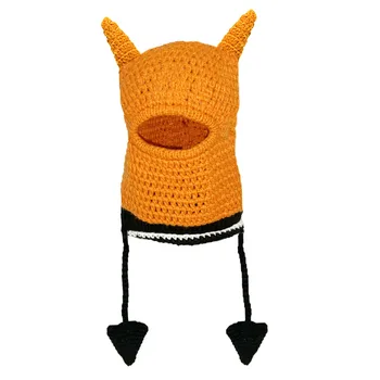 BomHCS Smieklīgi Balaclava Monster Ragu Kulons Cosplay Caps Halloween Cepure (Izmērs ir Galvas Apkārtmērs)
