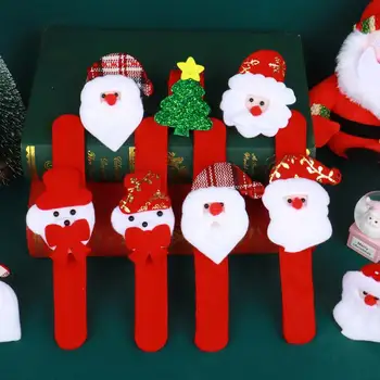 5GAB Ziemassvētki Santa Elk Aplaudēt Apli Rotaļlietas Bērniem Dāvanas, Ziemassvētku Dekori Noel Dzimšanas dienas svinības Labu Laimīgu Jauno Gadu Parist Apdare