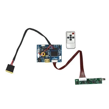 Bezmaksas Piegāde HDMI Tālvadības LCD Kontrolieris Vadītāja Valdes DIY Komplektu 10.1 collu M101NWT2 1024x600 Panelis