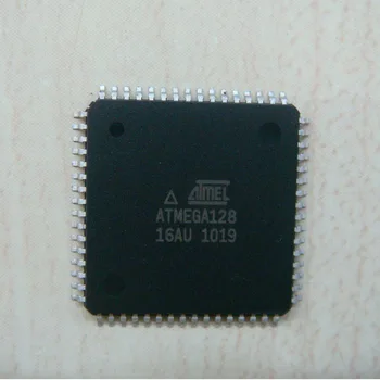 Mikrokontrolleru ATMEGA128-16AU ATMEGA128 TQFP64 kājas jaunu akciju