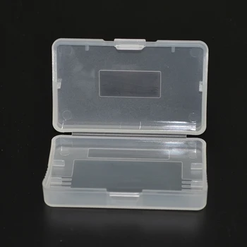 10PCS daudz Augstas kvalitātes Balts Plastmasas Spēli Kartes Gadījumā Kasetne Gadījumos Kārbas Aizsargs Gameboy Advance par GBA