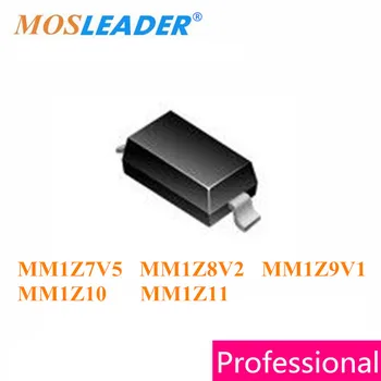 Mosleader SOD123 3000PCS MM1Z7V5 7.5 V MM1Z8V2 8.2 V MM1Z9V1 9.1 V MM1Z10V MM1Z10 10V MM1Z11V MM1Z11 11V 1206