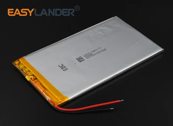 3.7 V 4300mAh 4066120 Uzlādējams li Polimēru Li-ion Baterijas Tablet MID panelis E-Grāmatu Power Bank Portatīvie DVD