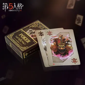 Spēle Anime Identitāti V Black Jack Pokera Galda Spēļu Kārtis Cosplay Attēls Valdes Spēļu Kartes Radošās Ziemassvētku Dāvanu