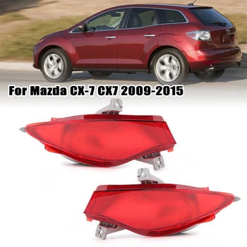 Aizmugurējo Buferi un Lampas Priekš Mazda CX-7 CX7 2009 2010 2011 2012 2013 2014 2015 Auto Aizmugurējie Bremžu Signāls, Miglas lukturi, Bez Spuldzes