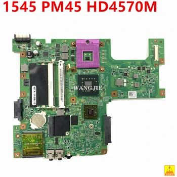 Atjaunotas H314N 0H314N KN-0H314N 48.4AQ12.011 Dell inspiron 1545 Klēpjdators Mātesplatē PM45 HD4570M DDR2 100% Darba