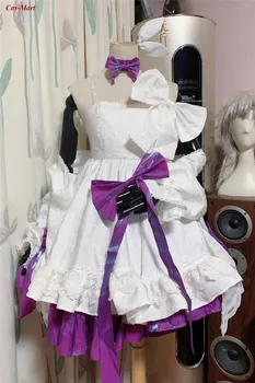 Mobilo Spēli Meitenes Frontes AR15 Cosplay Tērpu Modes Balts Formālu Kleita Puse Lomu Spēlē Apģērba Custom-Veikt Jebkāda Izmēra