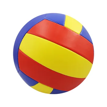 PU Bumbu Volejbola Spēle Bumbu Āra Smilšu Pludmales, Mīkstās Mācību Sabiezējumu Mača Ādas Mācību Pludmales Volejbola Izmērs 5