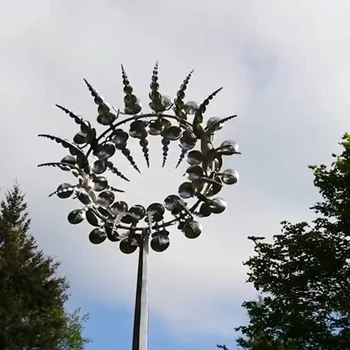Unikālo Burvju Metāla Vējdzirnavas Āra Vēja Spinners Vēja Kolektori, Pagalmā, Terases Zāles Pļāvēji, Dārza Apdare, Āra Telpās