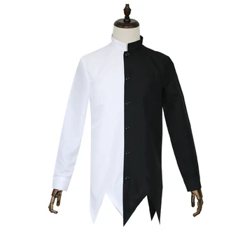 Tregear Kirisaki Krekls Iedomātā Melnā un Baltā Cosplay Tērpu Halloween Karnevāla Tērpi Pasūtījuma