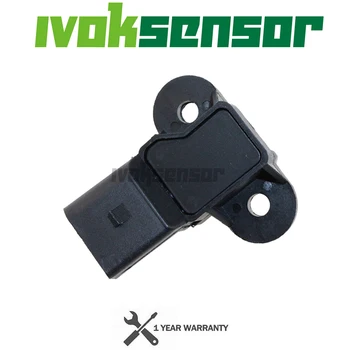 Kolektora Ieplūdes Gaisa Padeves Spiediena MAP Sensors VW Variants 3B3 3B5 3B6 1.6 1.8 1.9 2.0 2.3 2.8 4.0 T TDI 036 906 051 C