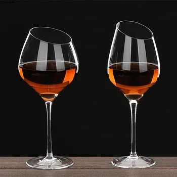 4 stili 400-500ml Radošo Sapņu Šaura Mute, Sarkans Vīns Stikla Kausa Apzeltīts Goblet Bordo, Burgundija Kausa Bārs, Ģimenes Dāvanu Drinkware