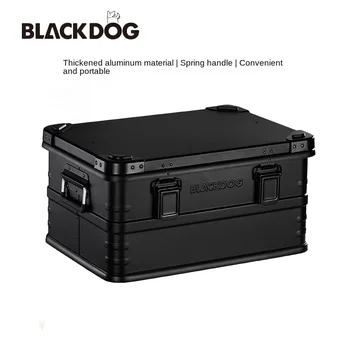 Blackdog 44L Āra Alumīnija Sakausējuma Uzglabāšanas Kaste Āra Kempings Locīšanas Lodziņā Telts Piederumi