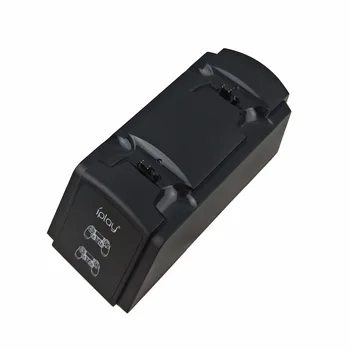 LED Dual USB Gamepad Lādētāju Spēle Kontrolieris, Barošanas Uzlādes Staciju Stends Sony Playstation 4 PS4 un Sedz Interfeiss