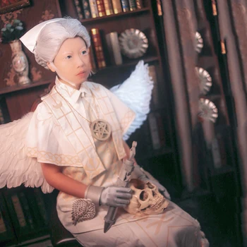 Spēle Identitāti V Cosplay Kostīmu Ārsts Emily Dyer Svētā Eņģeļa Cosplay Tērpu Halloween Karnevāla Kostīmi Puse