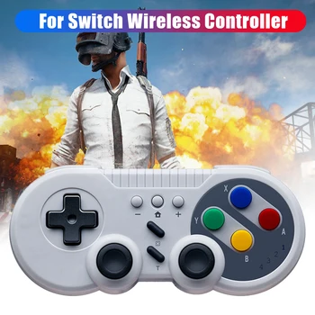 SM30 Wireless Gamepad Nintendo Slēdzis Windows PC Bluetooth Saderīgu NS Pro Kontrolieris Kursorsviru Vibrācijas Kontrolieris